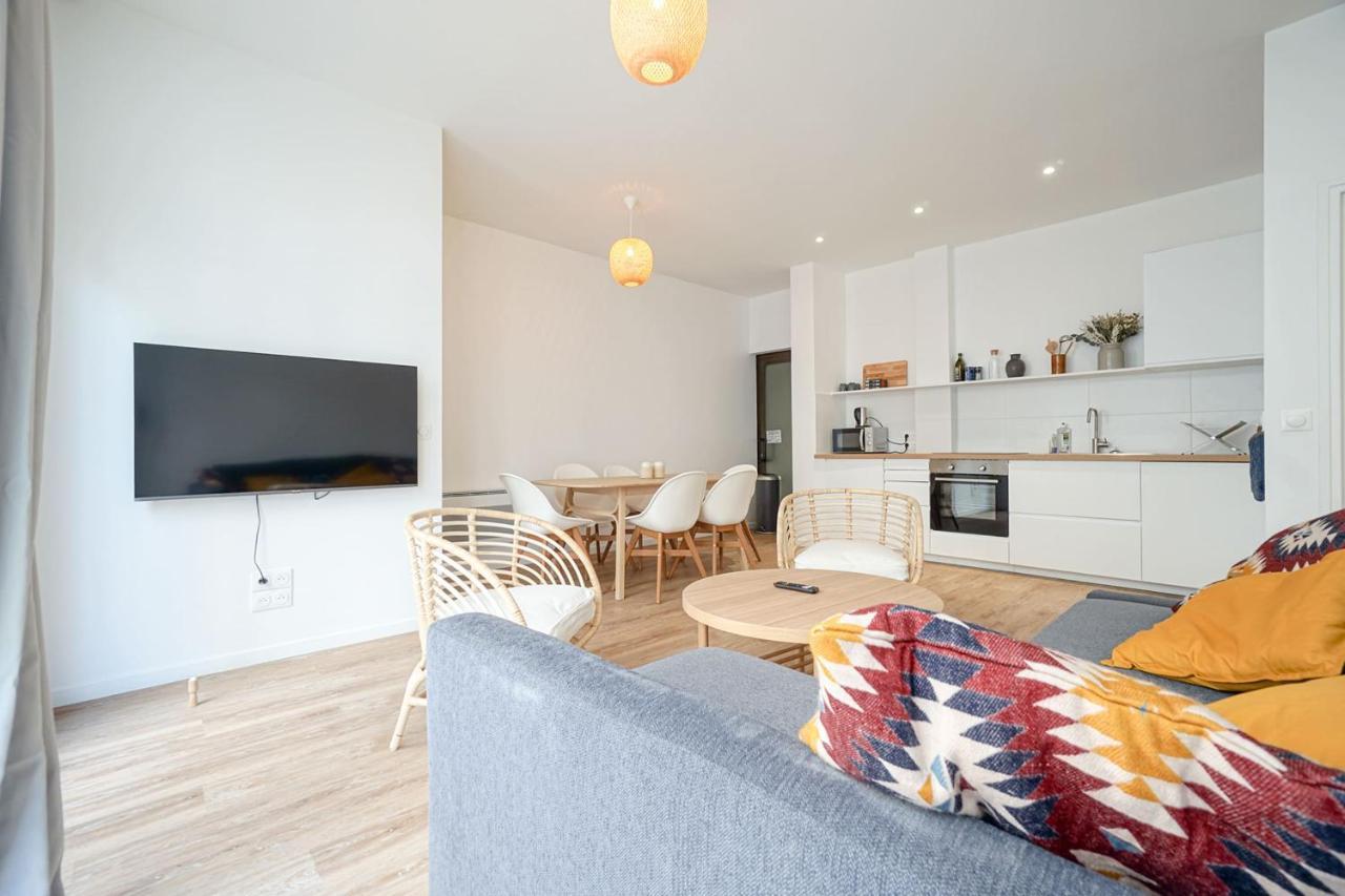 Spacious Appt Close To Place Monge Париж Екстериор снимка