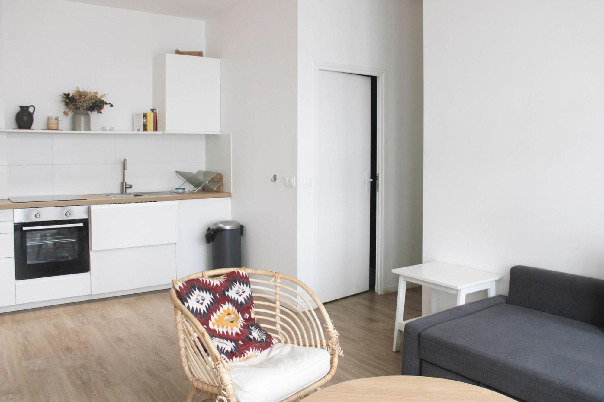 Spacious Appt Close To Place Monge Париж Екстериор снимка