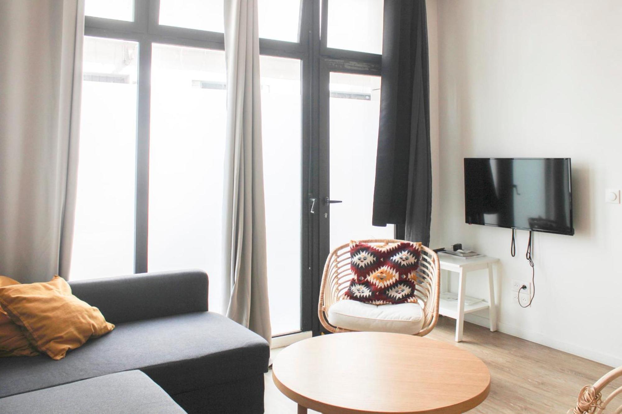 Spacious Appt Close To Place Monge Париж Екстериор снимка